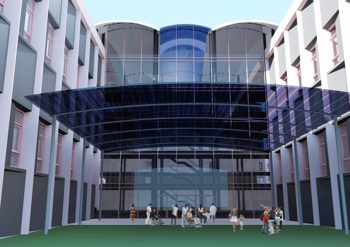 Universitätskrankenhaus Osijek/Kroatien, Bild 1